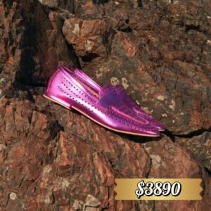 zapato cerrado fucsia